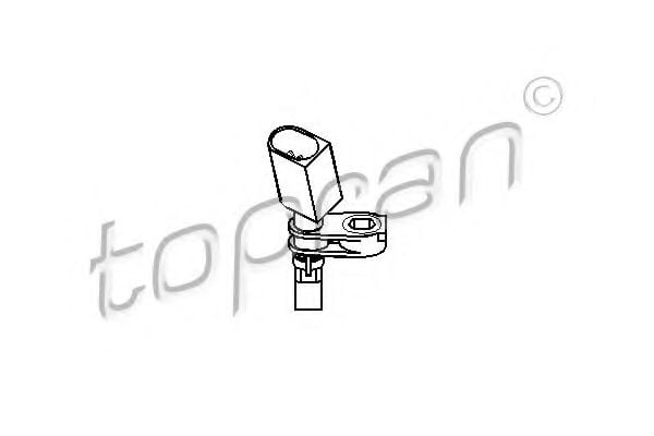 110 609 TOPRAN Sensor, wheel speed