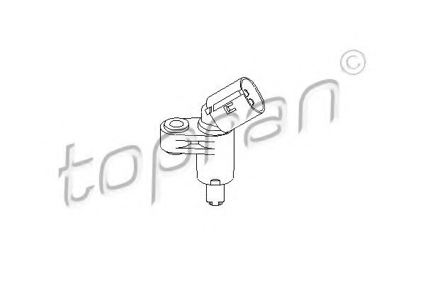 109 753 TOPRAN Sensor, wheel speed