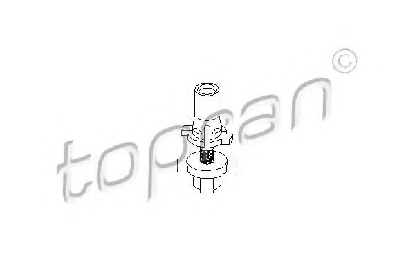 102 941 TOPRAN Тормозной клапан, тормозной механизм