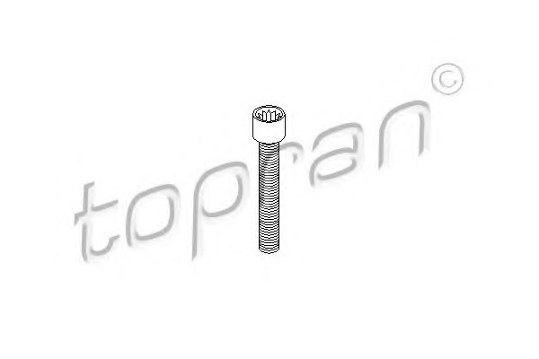 104 306 TOPRAN Тормозная система Трос, стояночная тормозная система