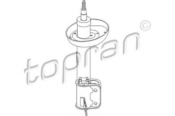 205 461 TOPRAN Brake System Repair Kit, brake caliper