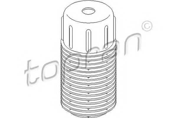 200 432 TOPRAN Suspension Protective Cap/Bellow, shock absorber