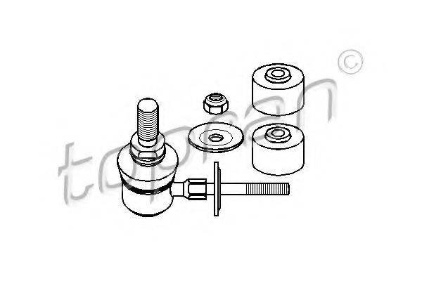 206 849 TOPRAN Brake System Wheel Brake Cylinder