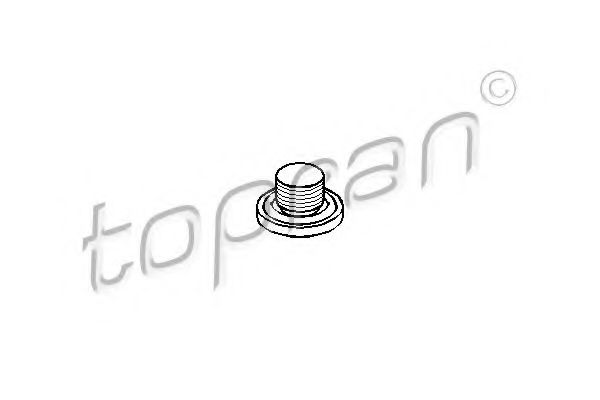 205 110 TOPRAN Brake Disc