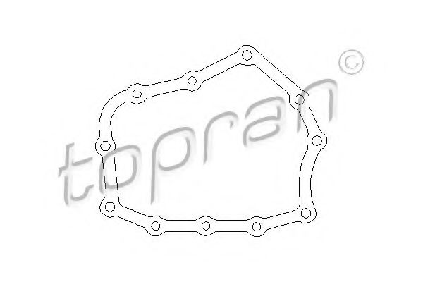 201 538 TOPRAN Brake System Brake Disc