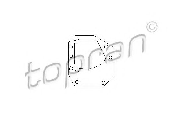 206 568 TOPRAN Gasket, manual transmission housing