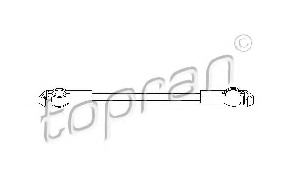 206 327 TOPRAN Selector-/Shift Rod