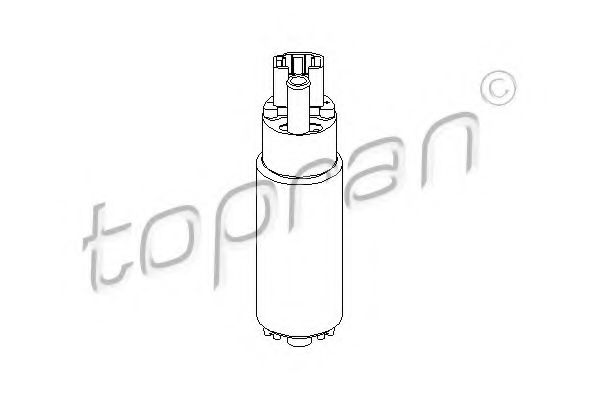 205 627 TOPRAN Fuel Pump