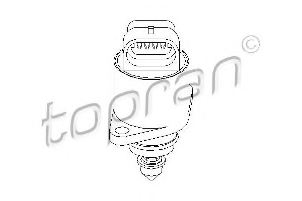 206 168 TOPRAN Тормозная система Колесный тормозной цилиндр