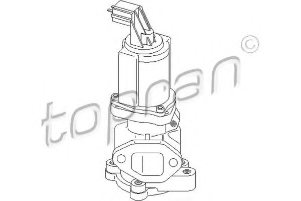 207 097 TOPRAN Brake Light Switch