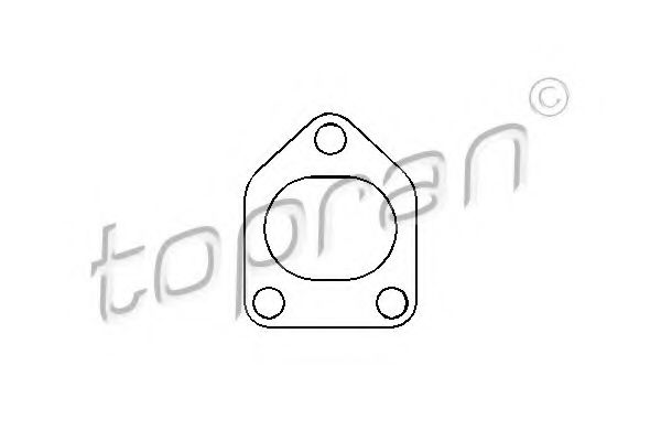 206 954 TOPRAN Seal, valve stem