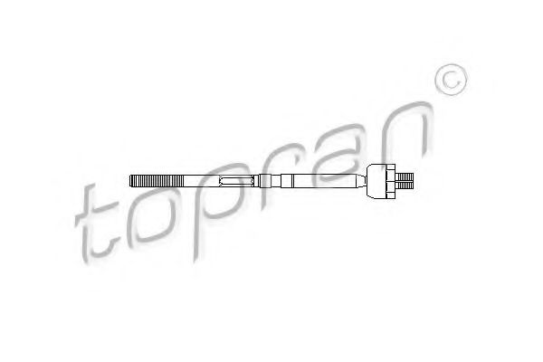 207 167 TOPRAN Tie Rod Axle Joint