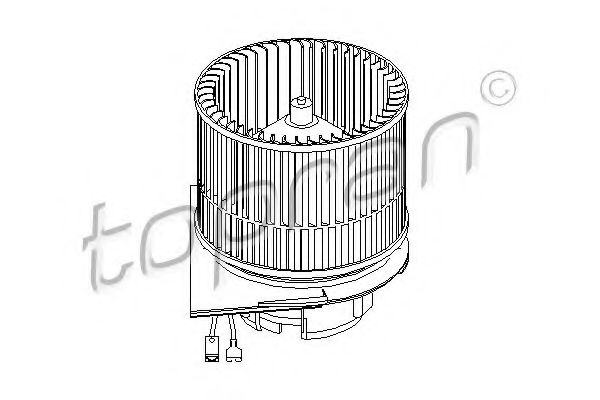 207 331 TOPRAN Heating / Ventilation Interior Blower
