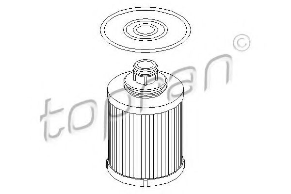 207 432 TOPRAN Lubrication Oil Filter