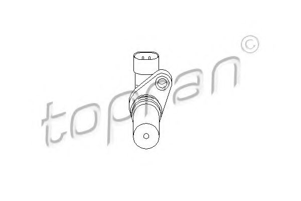 207 414 TOPRAN Sensor, crankshaft pulse