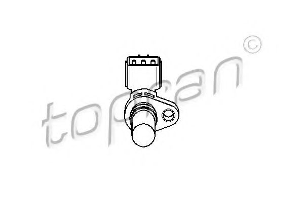 207 155 TOPRAN Sensor, crankshaft pulse