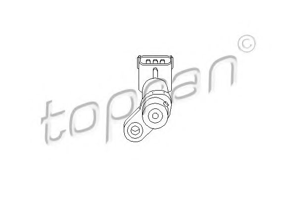 207 419 TOPRAN Sensor, camshaft position
