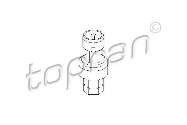 207 540 TOPRAN Тормозная система Комплект тормозных колодок, дисковый тормоз