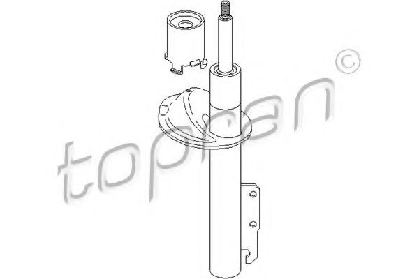 301 044 TOPRAN Joint Kit, drive shaft