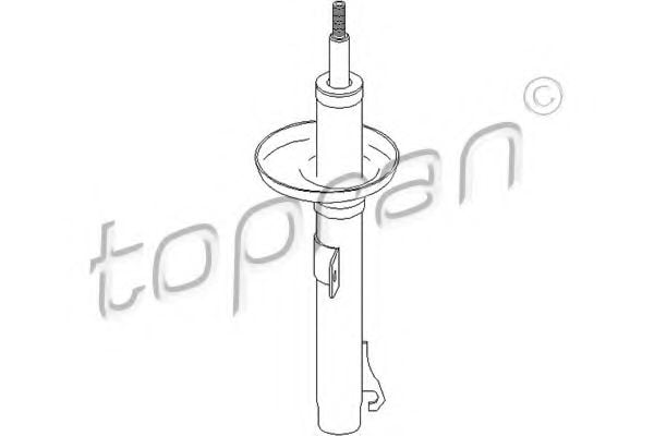 300 047 TOPRAN Dust Cover Kit, shock absorber