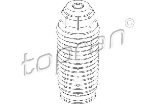 301571 TOPRAN Protective Cap/Bellow, shock absorber