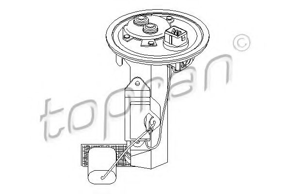302 673 TOPRAN Wheel Bearing Kit