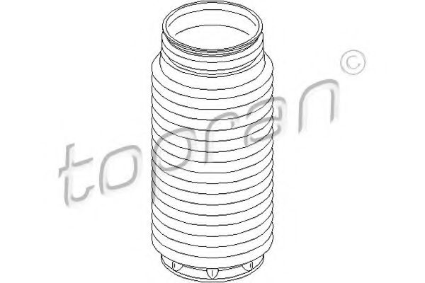302 210 TOPRAN Suspension Protective Cap/Bellow, shock absorber