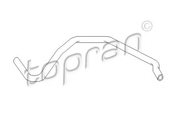 301 428 TOPRAN Exhaust Pipe