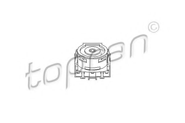 302 436 TOPRAN Ignition-/Starter Switch