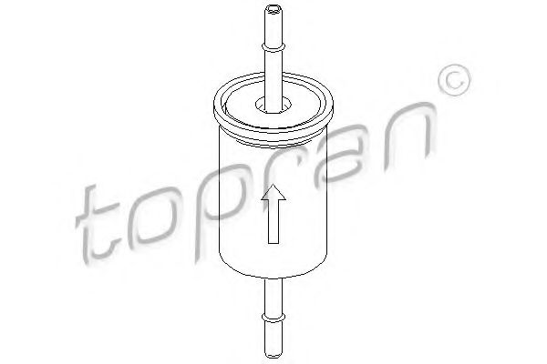301 655 TOPRAN Exhaust Pipe