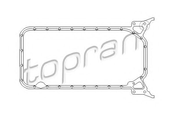 401 226 TOPRAN Mounting Kit, catalytic converter