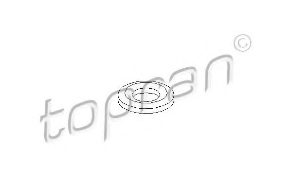 401 503 TOPRAN Mixture Formation Heat Shield, injection system
