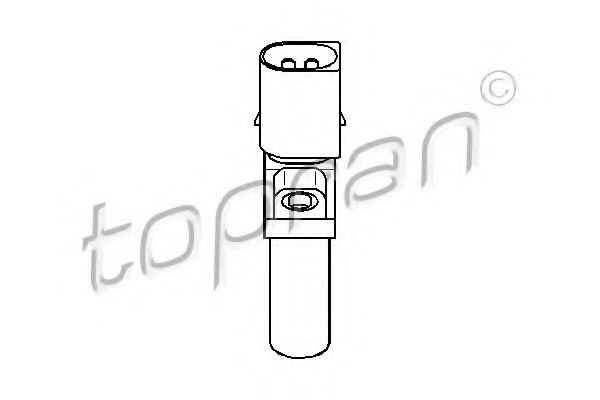 401 415 TOPRAN Sensor, crankshaft pulse