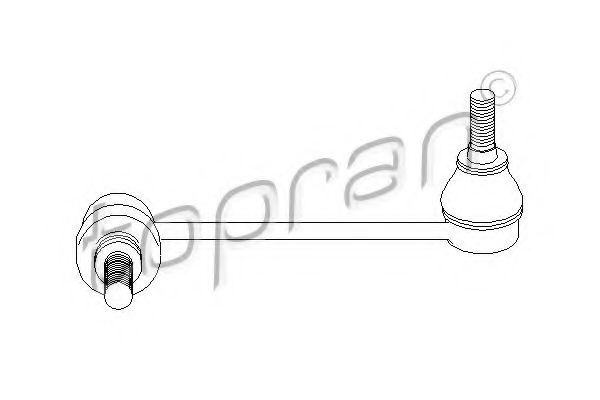 400 067 TOPRAN Wheel Suspension Rod/Strut, stabiliser