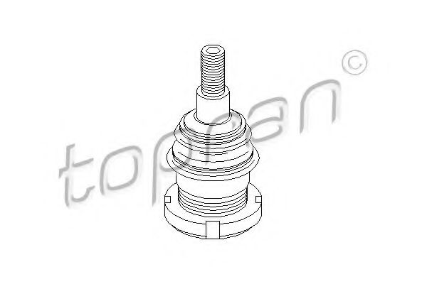 401 361 TOPRAN Wheel Suspension Ball Joint