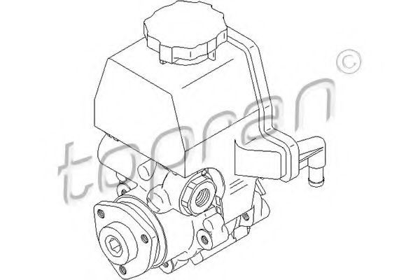 401 310 TOPRAN Hydraulic Pump, steering system