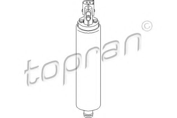 401 632 TOPRAN Mounting Kit, catalytic converter