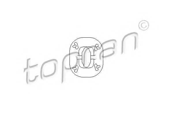 400 134 TOPRAN Brake System Sensor, wheel speed