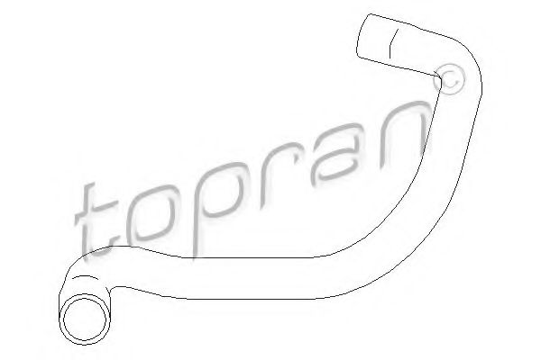 401 965 TOPRAN Mounting Kit, catalytic converter