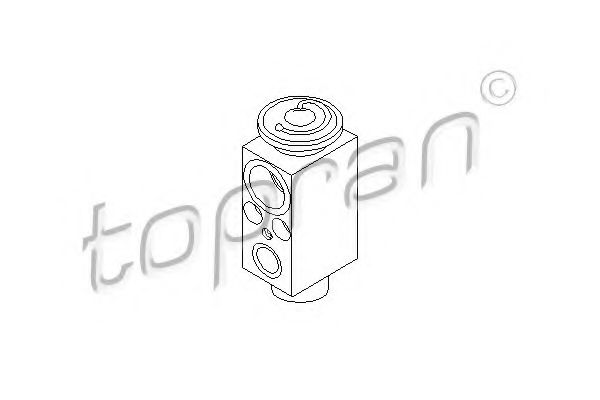 401 523 TOPRAN Air Conditioning Expansion Valve, air conditioning