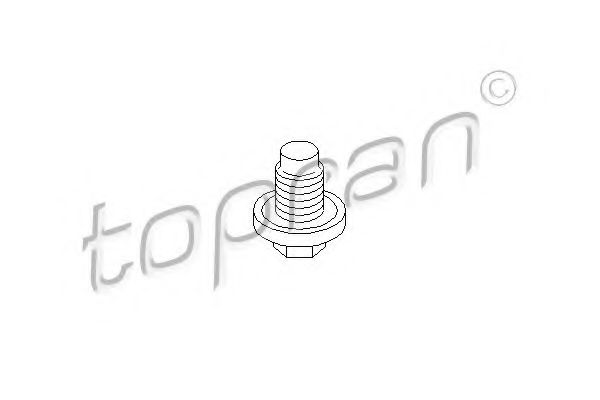 501 474 TOPRAN Oil Drain Plug, oil pan