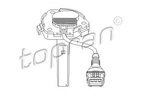 501 586 TOPRAN Sensor, engine oil level