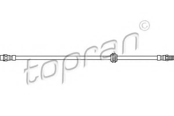 500 201 TOPRAN Condenser, air conditioning