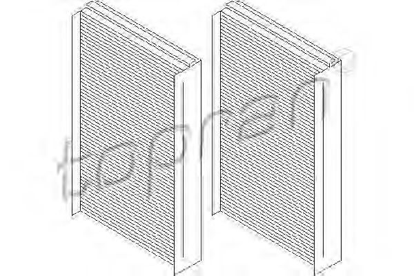 500 670 TOPRAN Air Conditioning Condenser, air conditioning
