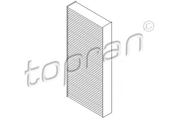 700 265 TOPRAN Filter, interior air