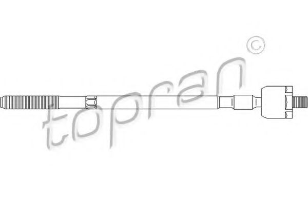 700 625 TOPRAN Tie Rod Axle Joint