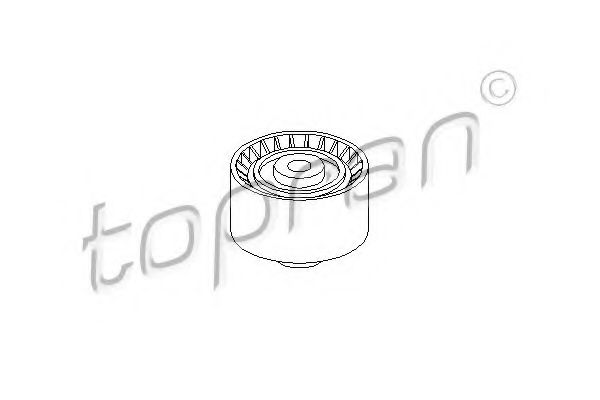 720 141 TOPRAN Deflection/Guide Pulley, timing belt