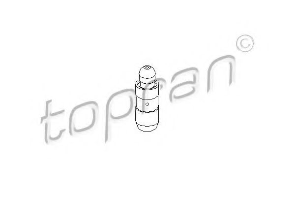 721 599 TOPRAN Motorsteuerung Ventilstößel