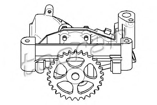 721 210 TOPRAN Engine Timing Control Timing Chain