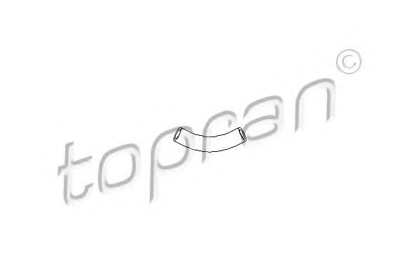 722 086 TOPRAN Wheel Suspension Control Arm-/Trailing Arm Bush
